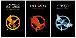 Portadas de los libros de la trilogía